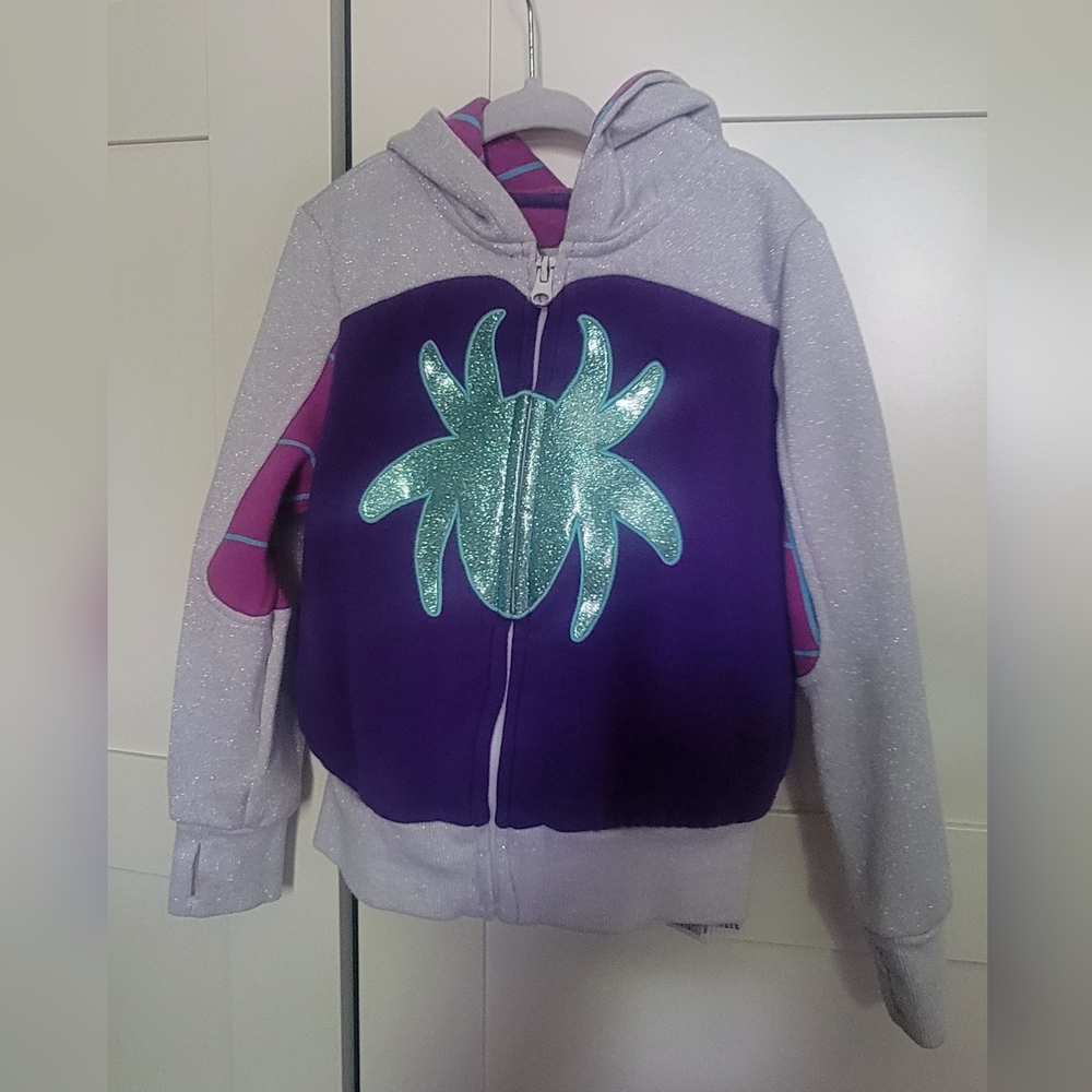 Toddler Ghost Spider/ Spider Gwen Sweater